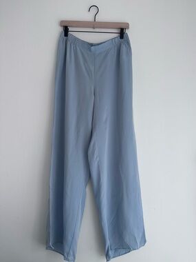 Haven Well Within Light Blue Wide Leg Pants
